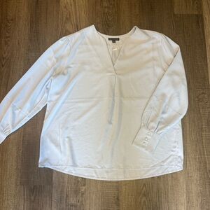 NWOT Womens Brooks Brothers Dress Shirt 2xl Blouse Lt Blue